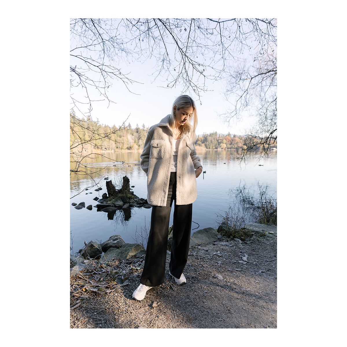 Tentree Women's Recycled Boucle Fleece Jacket