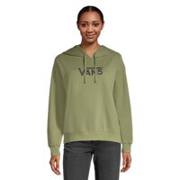 Vans Women's Flying V Relaxed Boxy Hoodie Front_Flat