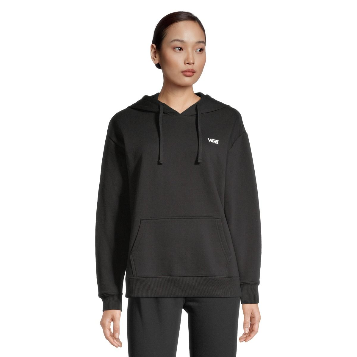 Black vans outlet hoodie womens