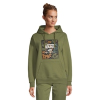 Vans Women's Parks Field Box BFF Hoodie Front_Flat