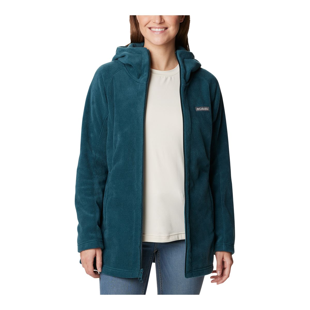 Veste Polaire Columbia Benton Springs 2 - Pour Femme, Coupe Régulière, Poches Mains, Ourlet Tombant | Matière Douce, Idéale Mi-saison