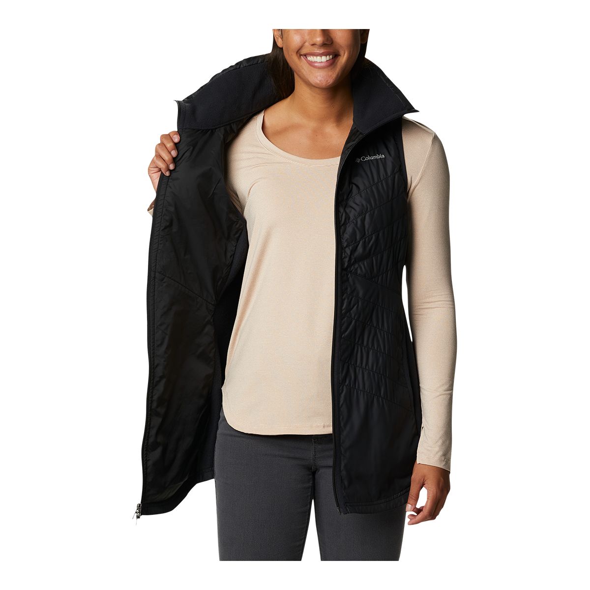 トップス 00s Columbia packable nylon vest y2k Columbia Women's Mix It Around Omni-Shade Long Vest | SportChek