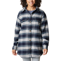 Columbia Women's Calico Basin Shirt Jacket Front_Flat