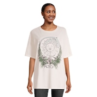 Roxy Women's Luminary Light XBFC T Shirt Front_Flat