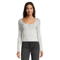 Roxy Women's Born With It Shirt Front_Flat