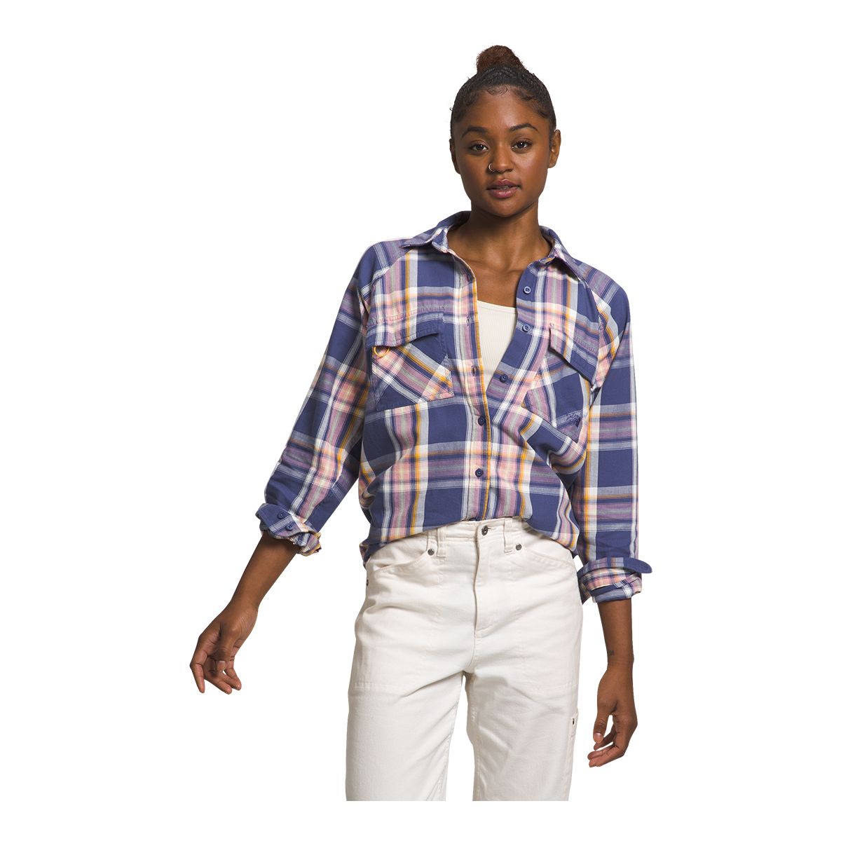 Image of The North Face Women's Set Up Camp Flannel Top