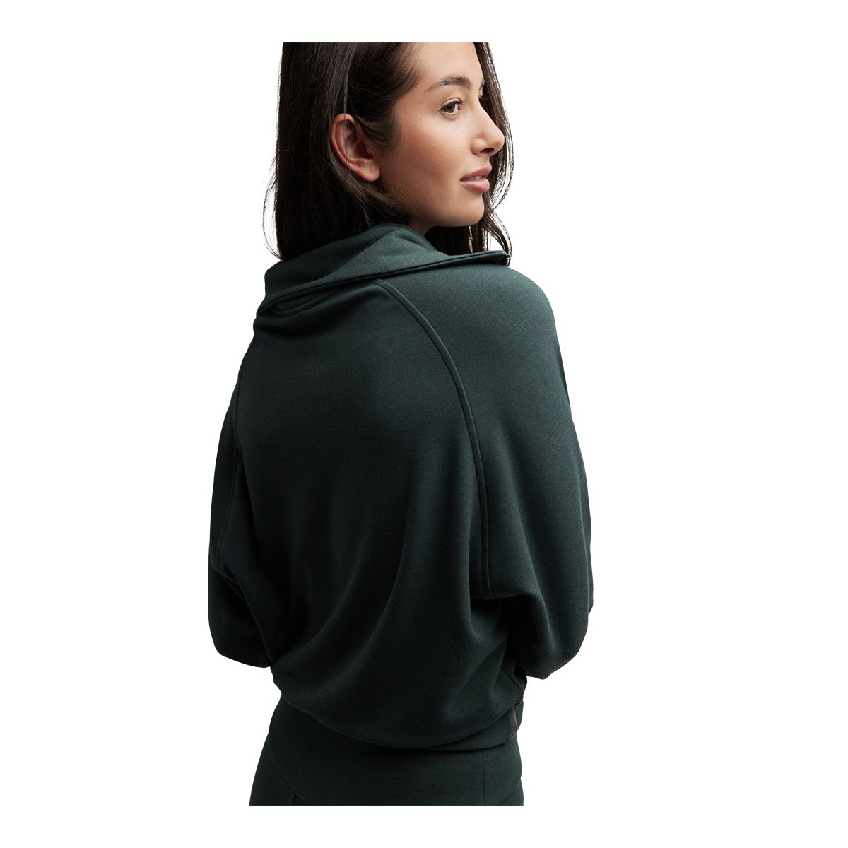 Everyday Sunday Women's The Warm Pop Over Half Zip Long Sleeve Top