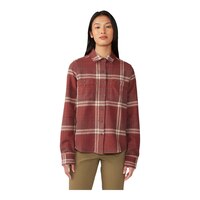 Mountain Hardwear Women's Plusher™ Flannel Shirt Front_Flat
