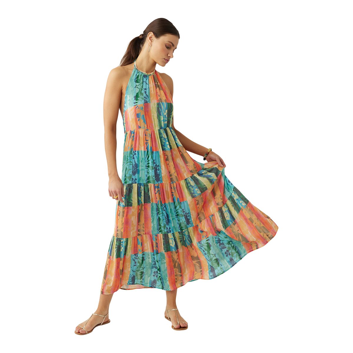 O'Neill Women's Jennifer Woven Maxi Tank Dress