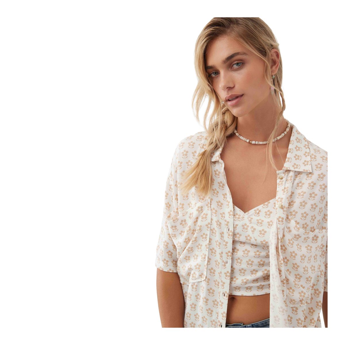 O'Neill Women's Tricia Daisy Woven Top