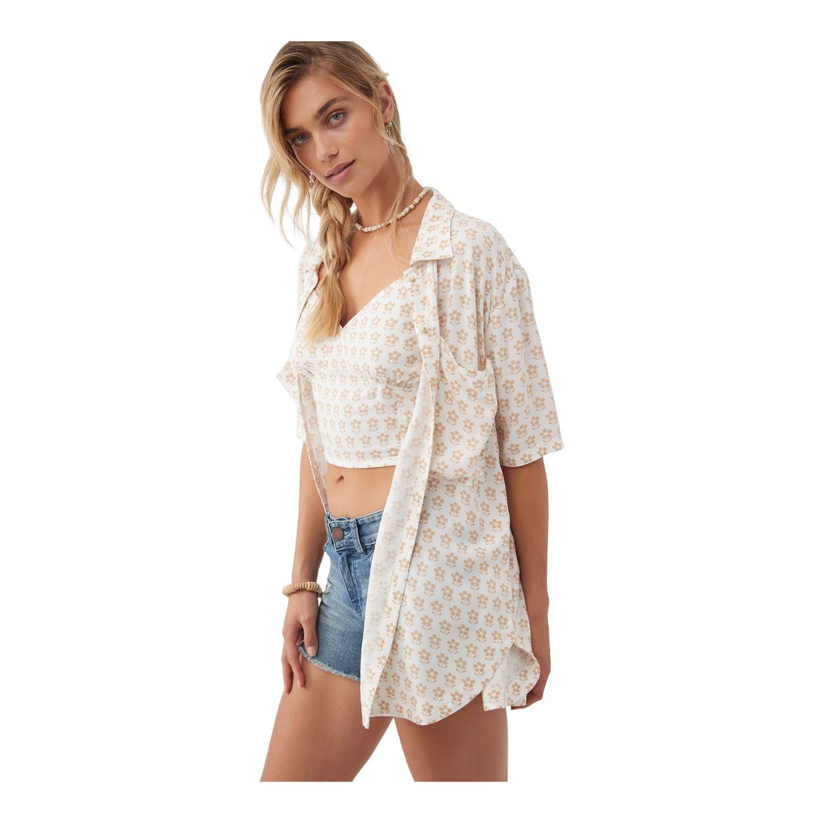 O'Neill Women's Tricia Daisy Woven Top