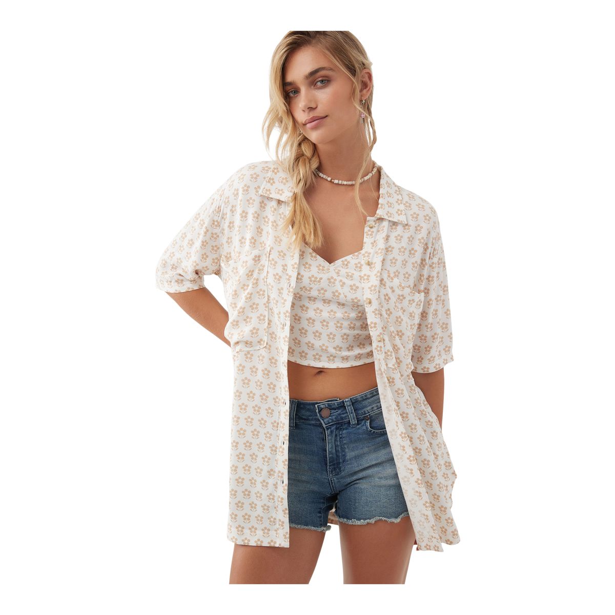 O'Neill Women's Tricia Daisy Woven Top