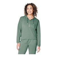FWD Women's Free Oversized Drapeknit Hoodie Front_Flat