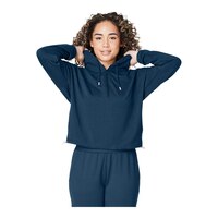 FWD Women's Free Oversized Drapeknit Hoodie Front_Flat