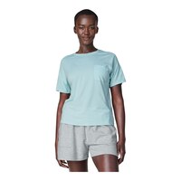 FWD Women's Free Drirelease® Pocket Minimal T Shirt Front_Flat