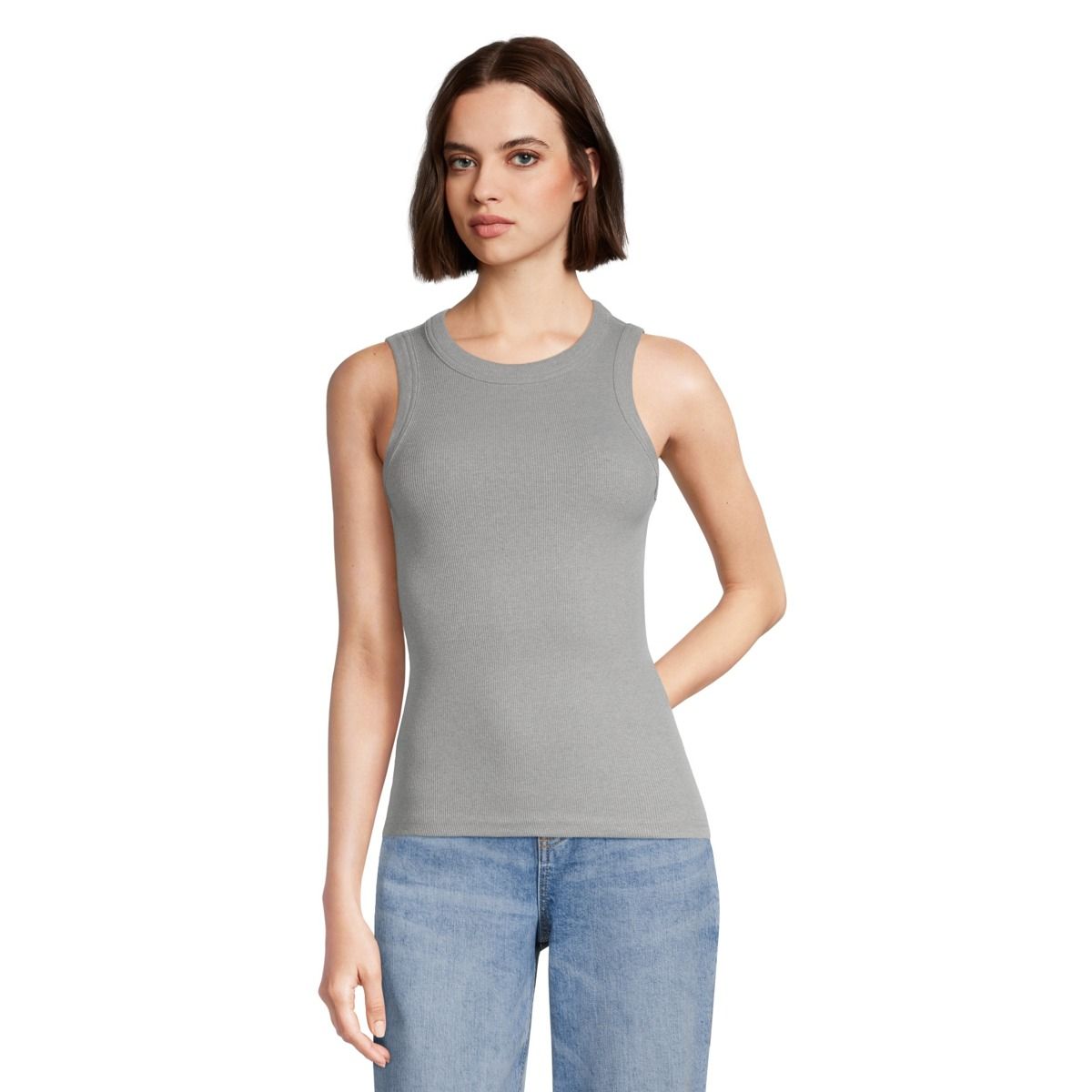 Ripzone Women's Azure Ribbed Tank