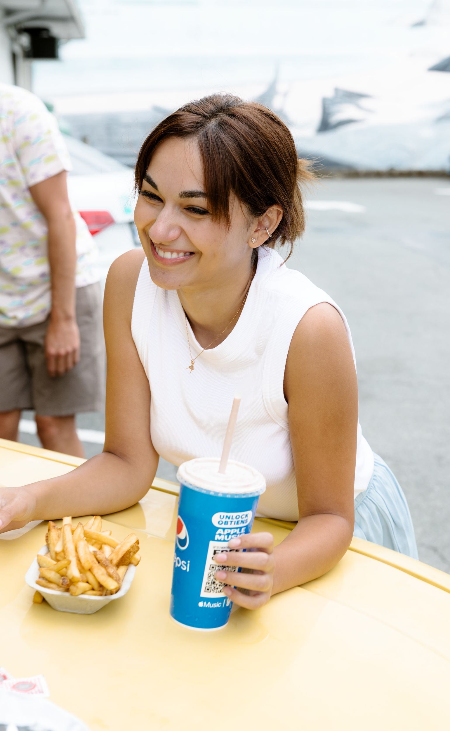 Ripzone Women's Azure Ribbed Tank