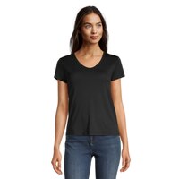 Ripzone Women's Citron V Neck T Shirt Front_Flat