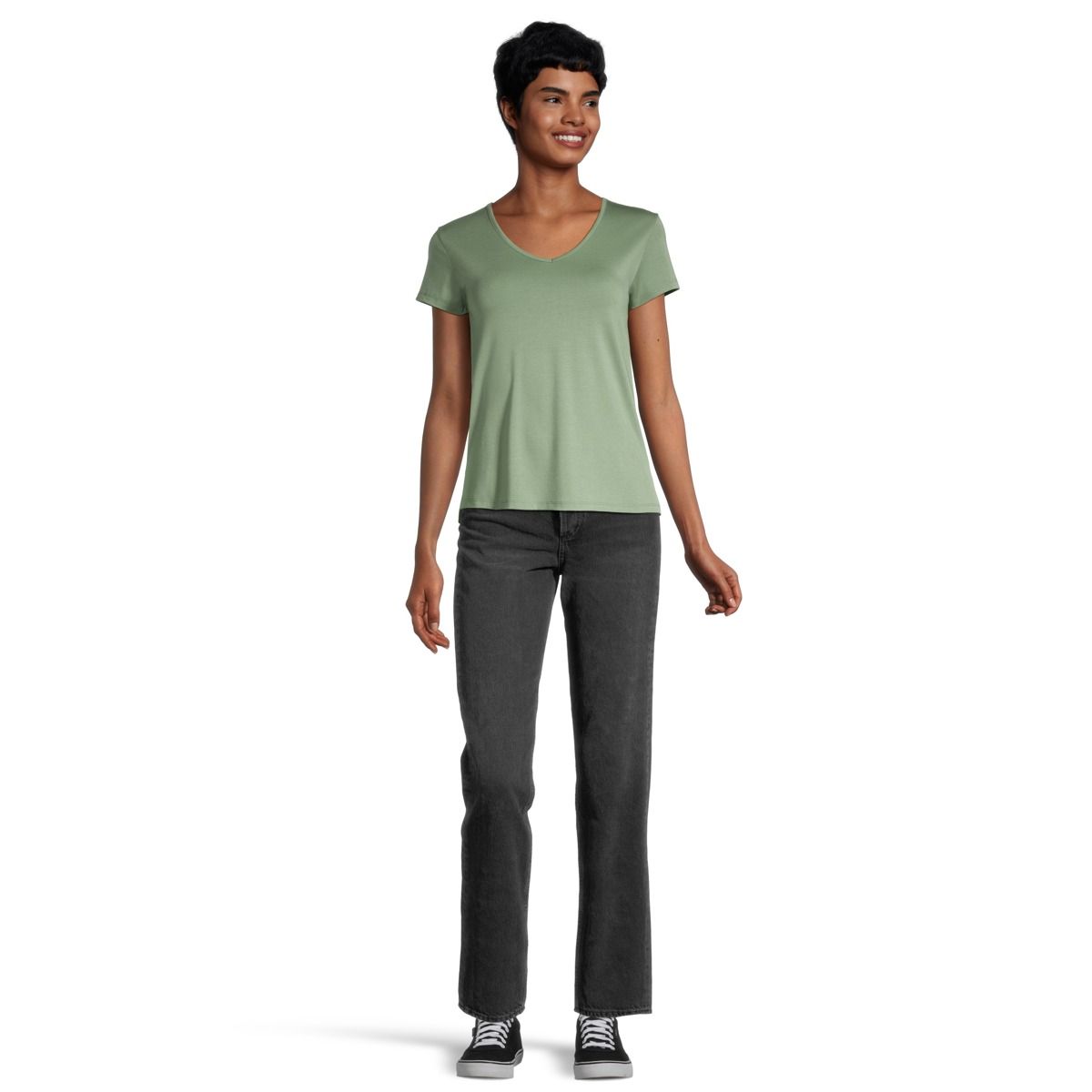 Ripzone Women's Citron V-Neck T-Shirt