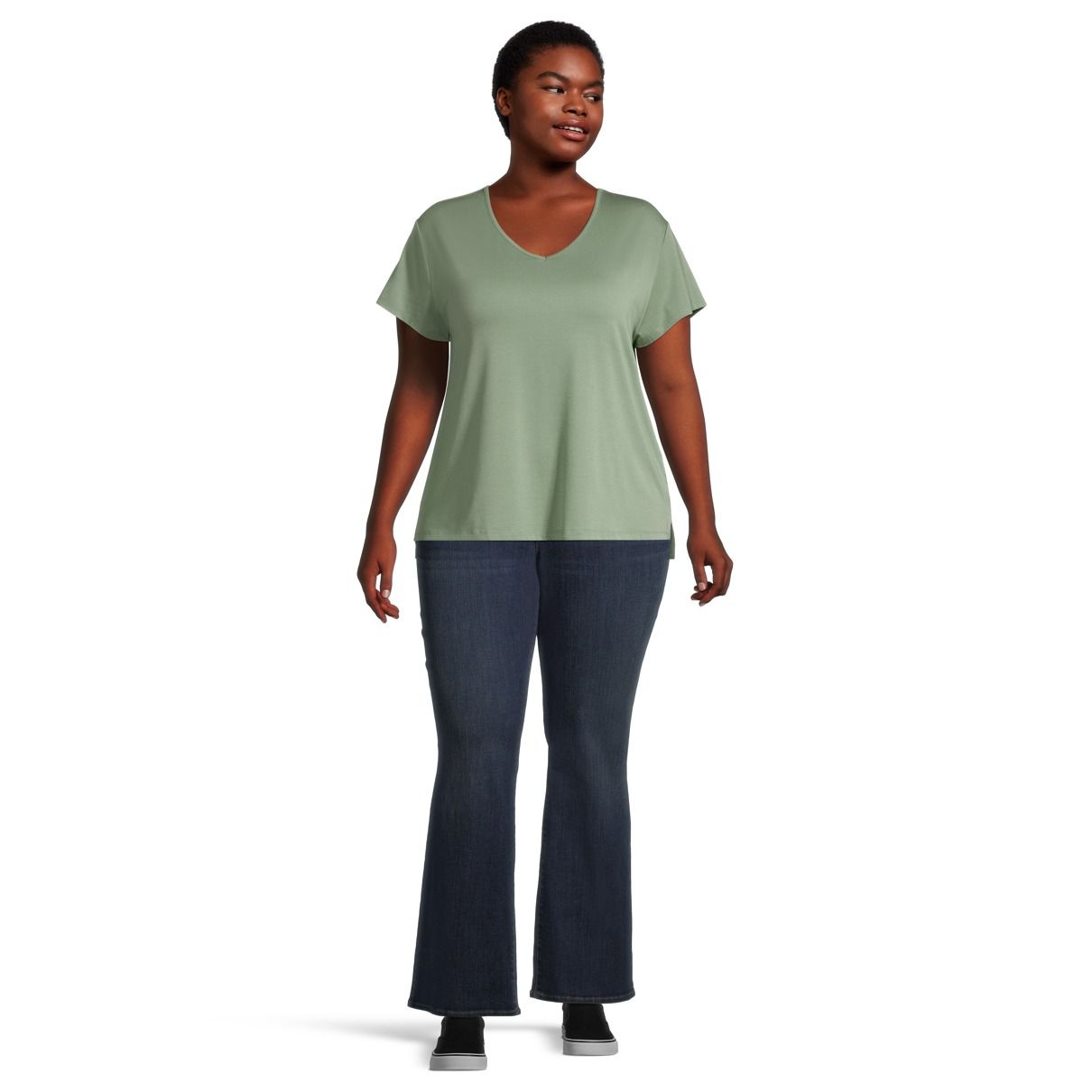 Ripzone Women's Plus Size Citron T-Shirt
