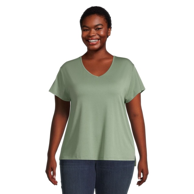 Ripzone Women's Plus Size Citron T-Shirt