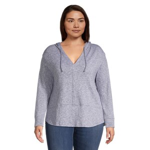 Ripzone Women's Plus Size Haida 2.0 Hooded Top