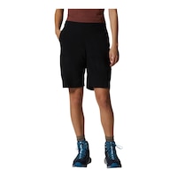 Mountain Hardwear Women's Dynama™ Hi Rise Bermuda Shorts Front_Flat