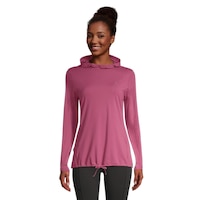 Woods Women's Walsh UPF Hoodie Front_Flat