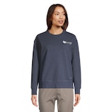 Woods Women's Lawson Crew Top Front_Flat