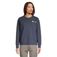 Woods Women's Lawson Crew Top Front_Flat