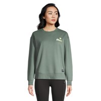 Woods Women's Lawson Crew Top Front_Flat