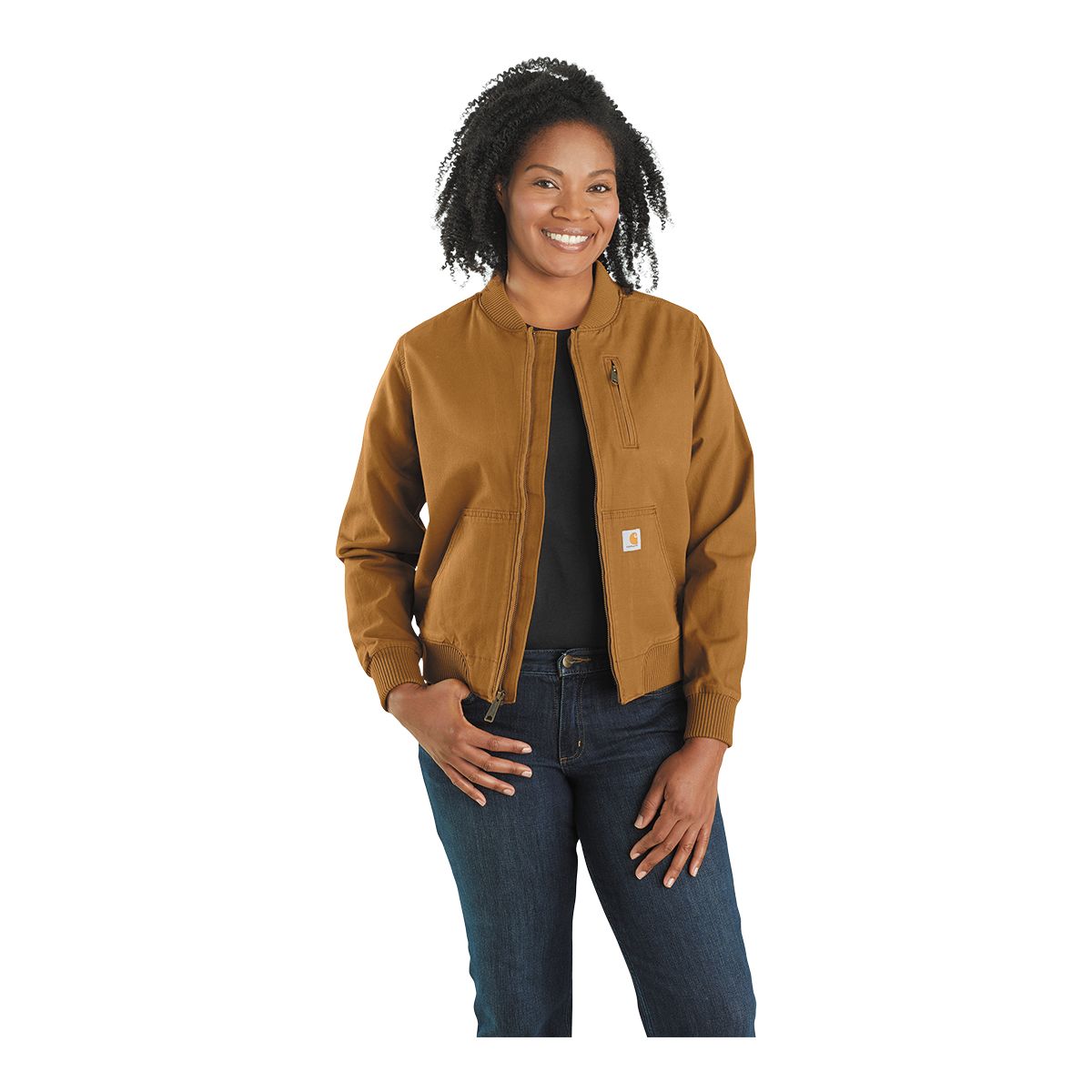 Image of Carhartt Women's Canvas Bomber Jacket