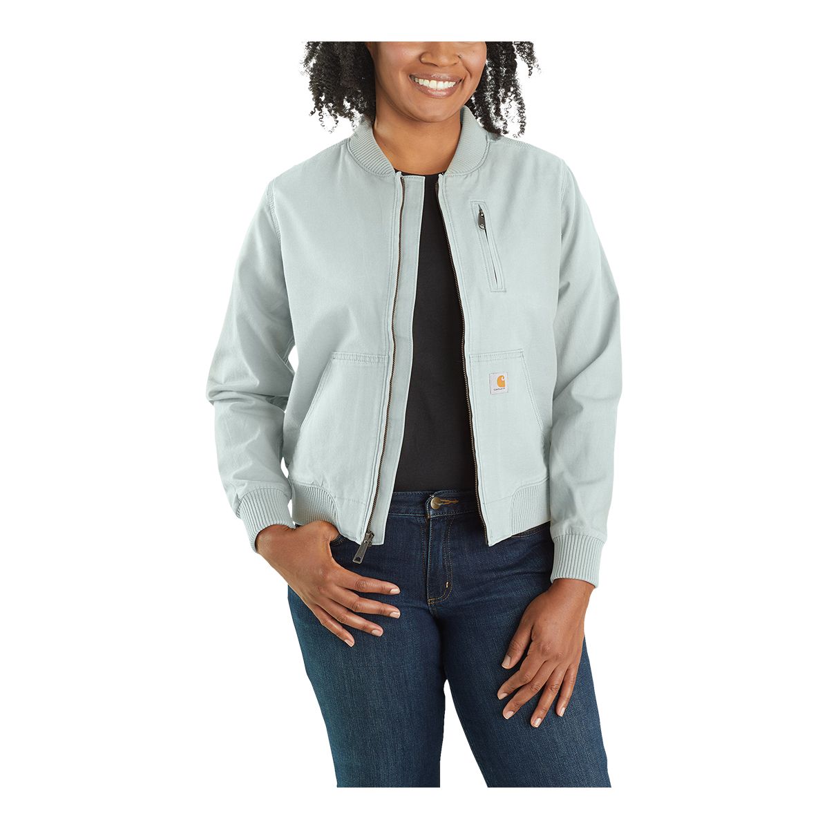 Image of Carhartt Women's Relaxed Fit Canvas Jacket