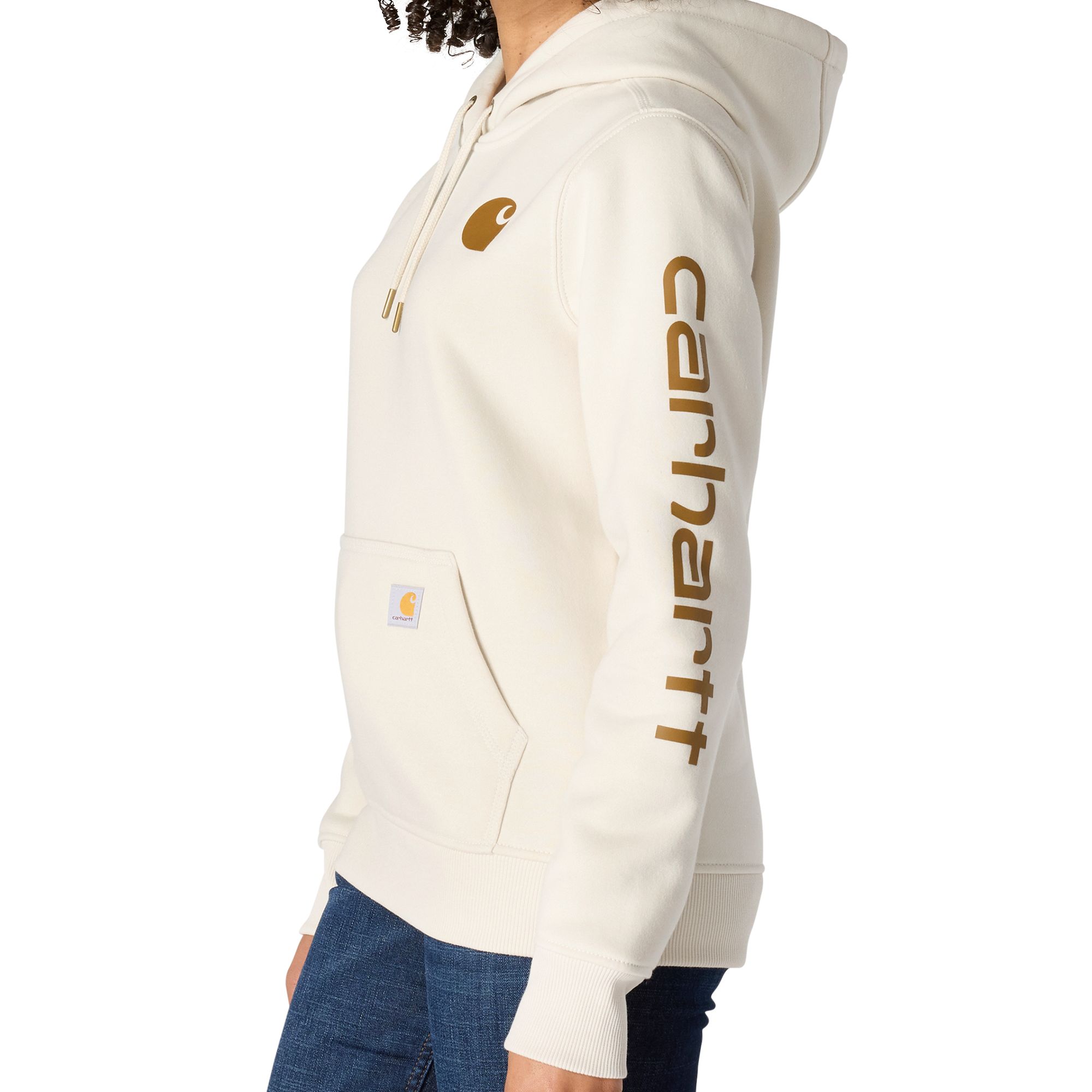 Carhartt Women's Relaxed Fit Logo Graphic Hoodie