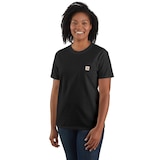 Carhartt Women's Loose Fit Pocket T-Shirt Front_Flat