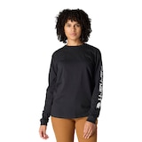 Carhartt Women's Long Sleeve Logo T-Shirt Front_Flat