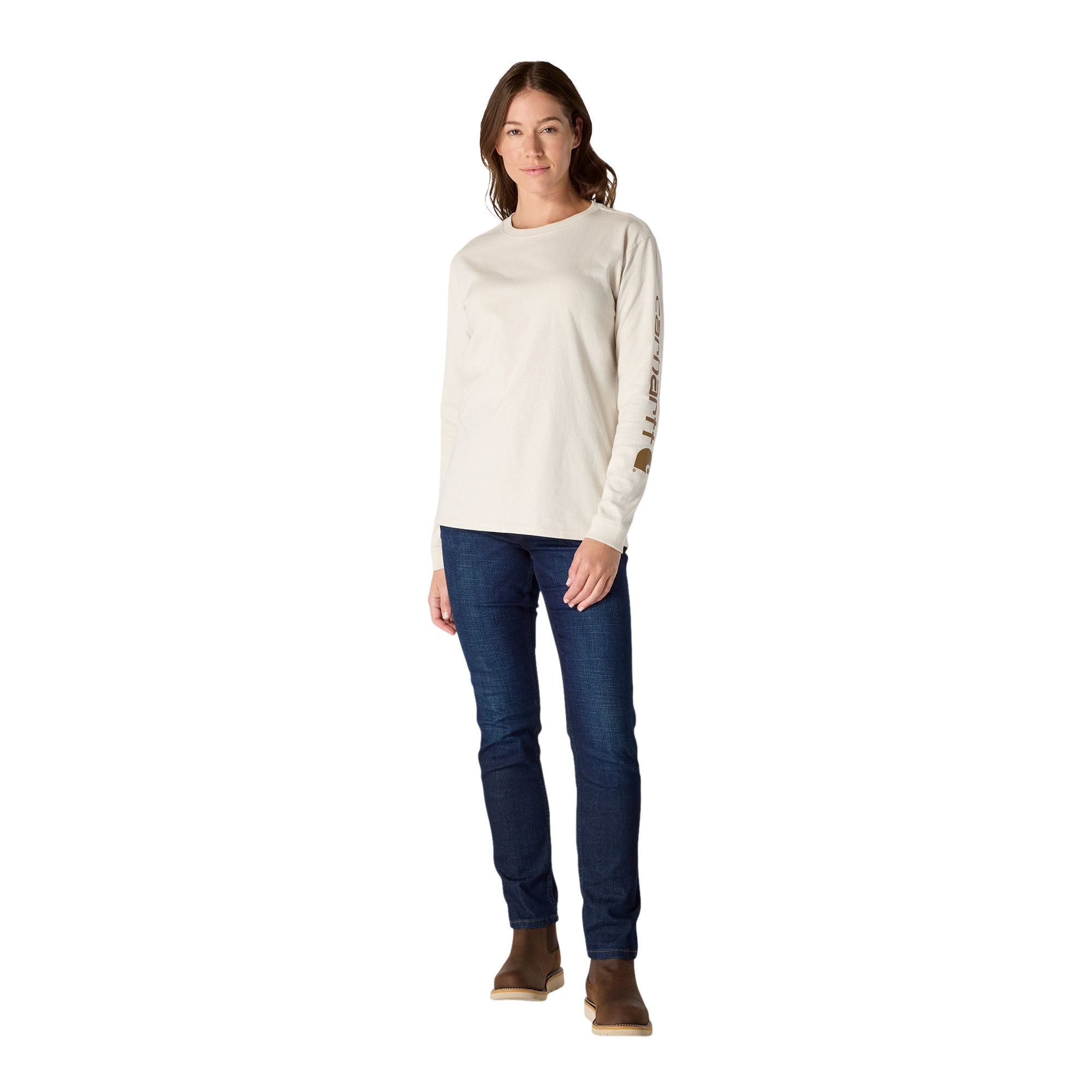 Carhartt Women's Long Sleeve Logo T-Shirt