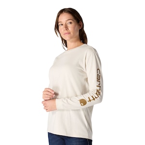 Carhartt Women's Long Sleeve Logo T-Shirt