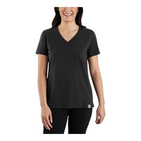 Carhartt Women's Relaxed Fit Tencelss V Neck T Shirt