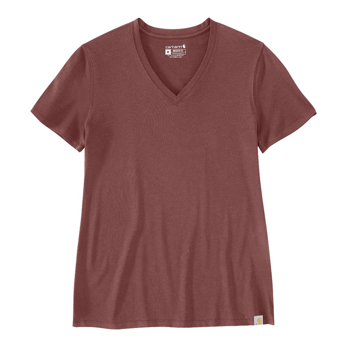 Carhartt Women's Relaxed Fit Tencelss V Neck T Shirt