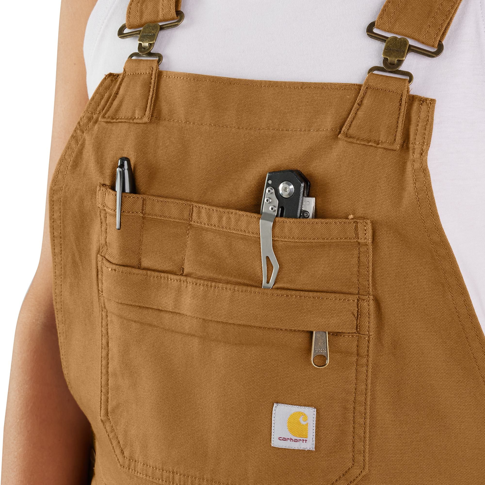 Carhartt Women's Stretch Canvas Shortalls