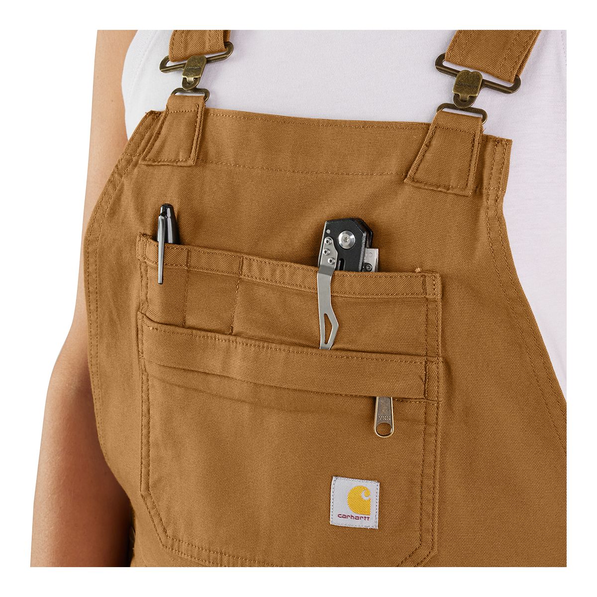 Carhartt Women's Stretch Canvas Shortalls