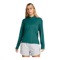 Under Armour Women's Iso-Chill Shorebreak Hoodie Front_Angled_Left