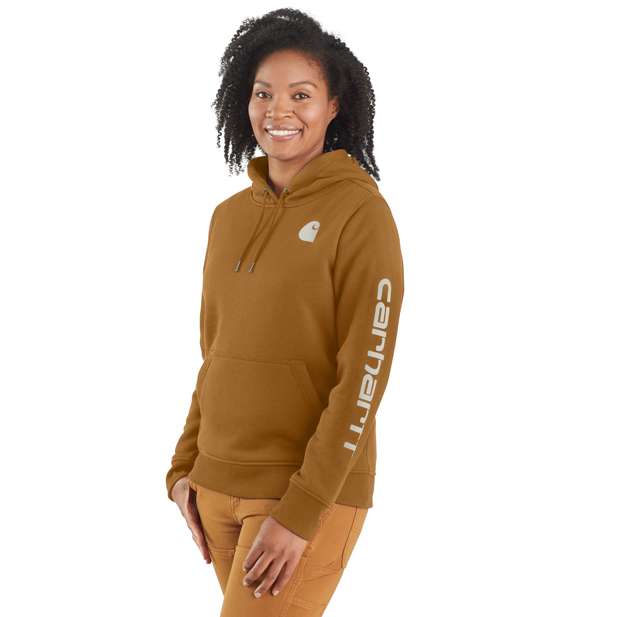 Carhartt Women's Relaxed Fit Graphic Pullover Hoodie