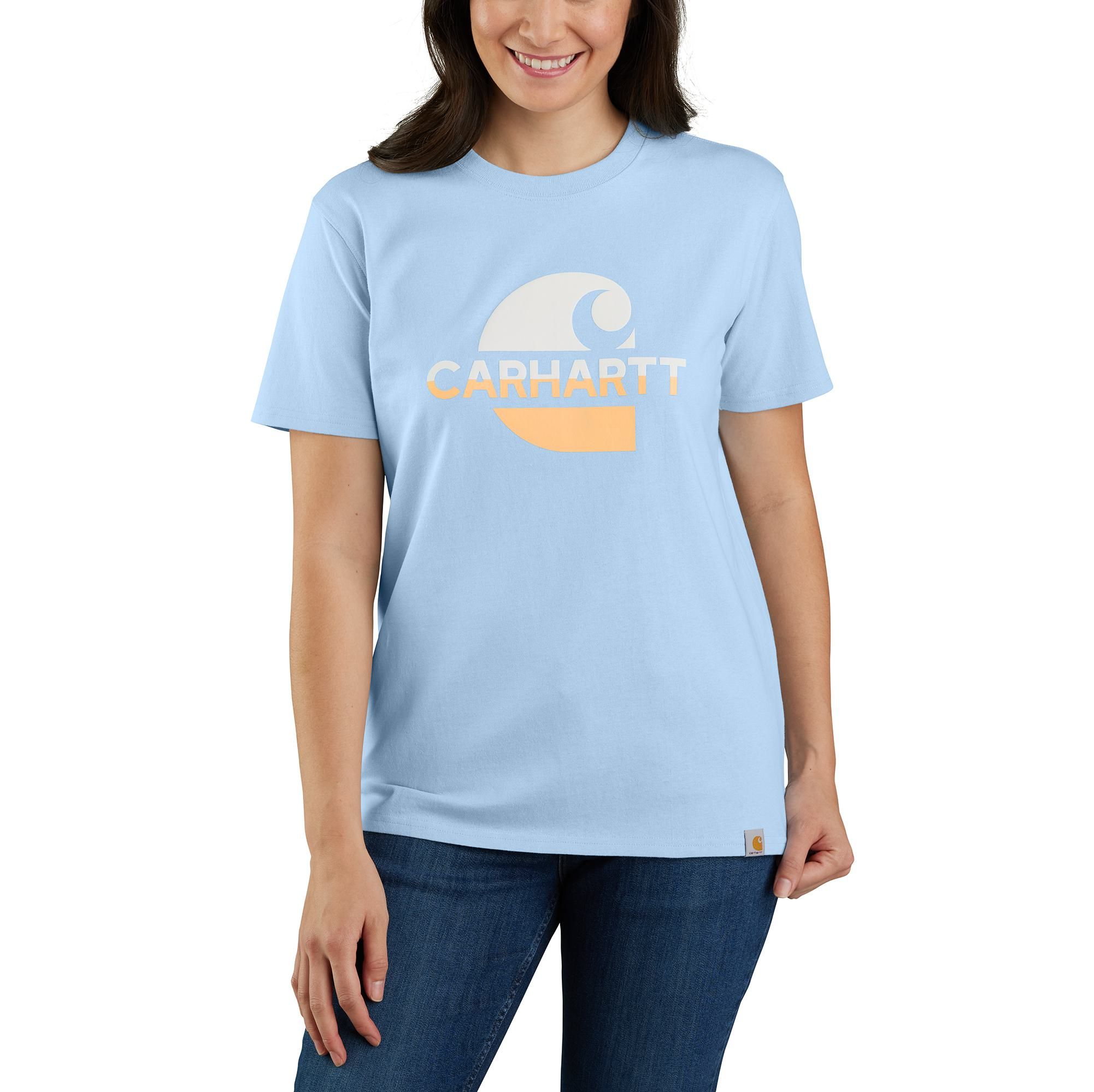 Carhartt Women's Loose Fit Faded T Shirt
