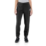 Carhartt Women's Relaxed Fit Fleece Jogger Pants Front_Flat