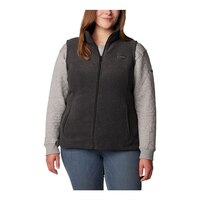 Columbia Women's Plus Size Benton Springs™ Full Zip Vest Front_Flat