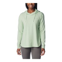 Columbia Women's Sun Trek Hooded Pullover Front_Angled_Left
