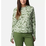 Columbia Women's Summit Valley Woven Long Sleeve Shirt Front_Flat
