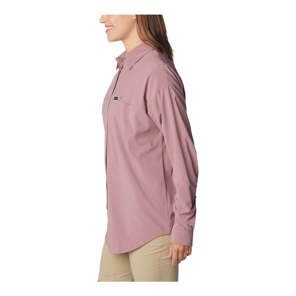 Columbia Women's Boundless Trek Omni-Shade Long Sleeve Shirt